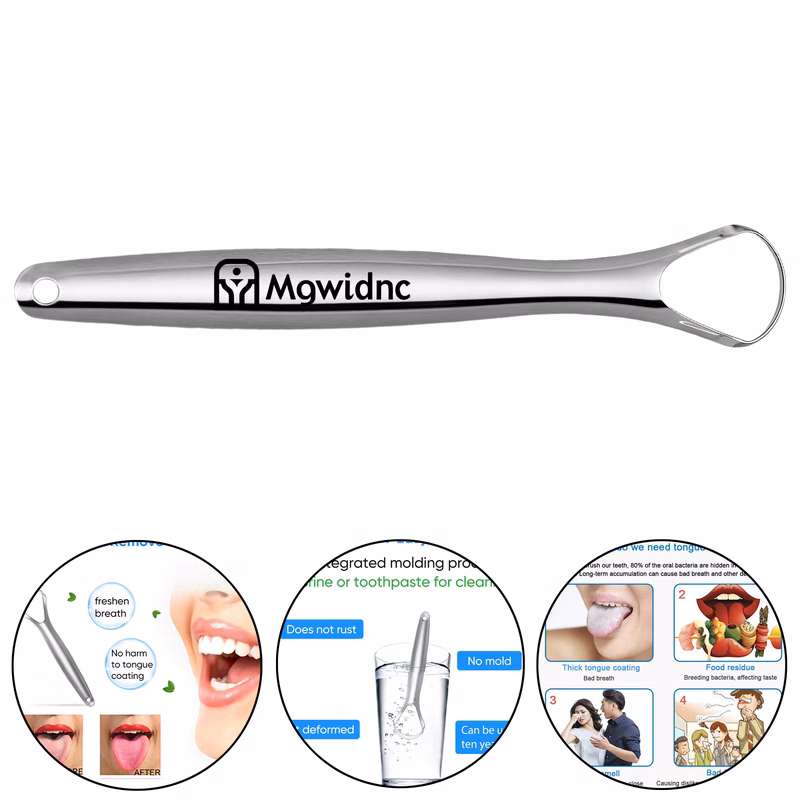 U-Shaped Tongue Scraper for Tongue Cleaning