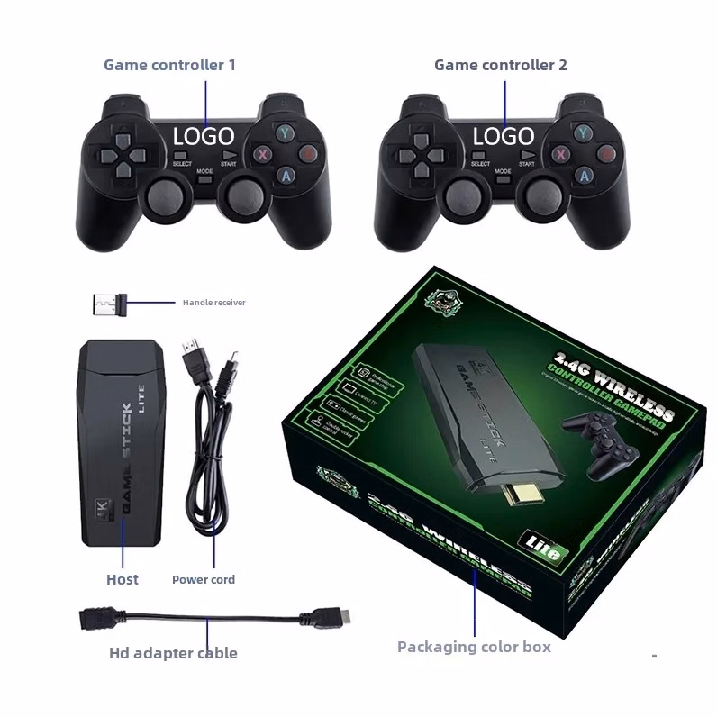 64 GB Plug and Play TV Game Console