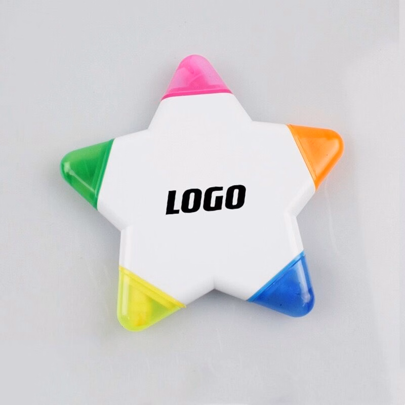 5-In-1 Star Shape Highlighters