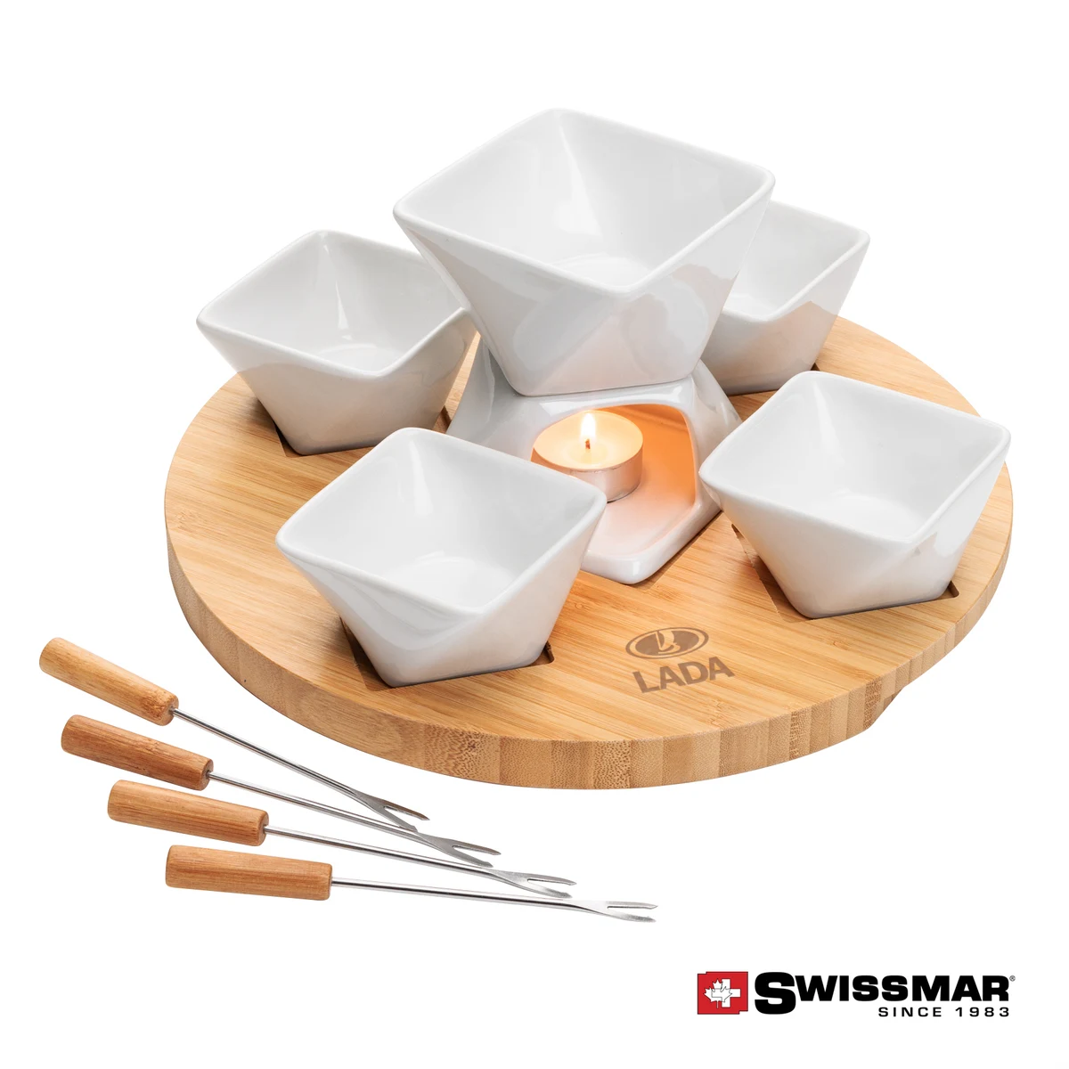 Swissmar® Rubik 12pc Fondue Set 1