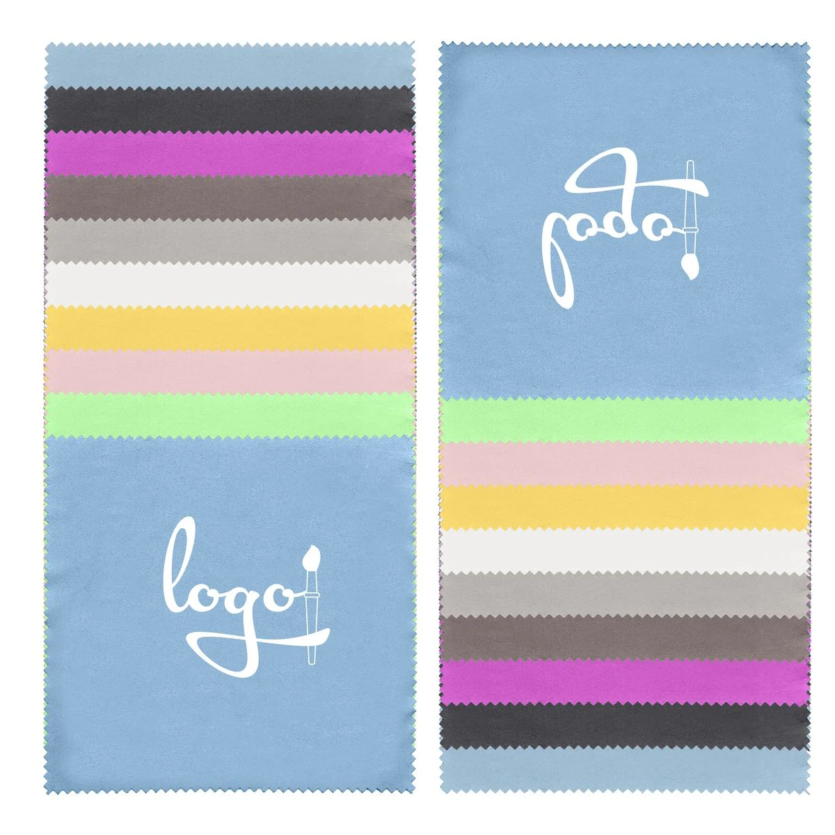220GSM Glasses Microfiber Cleaning Cloth 1