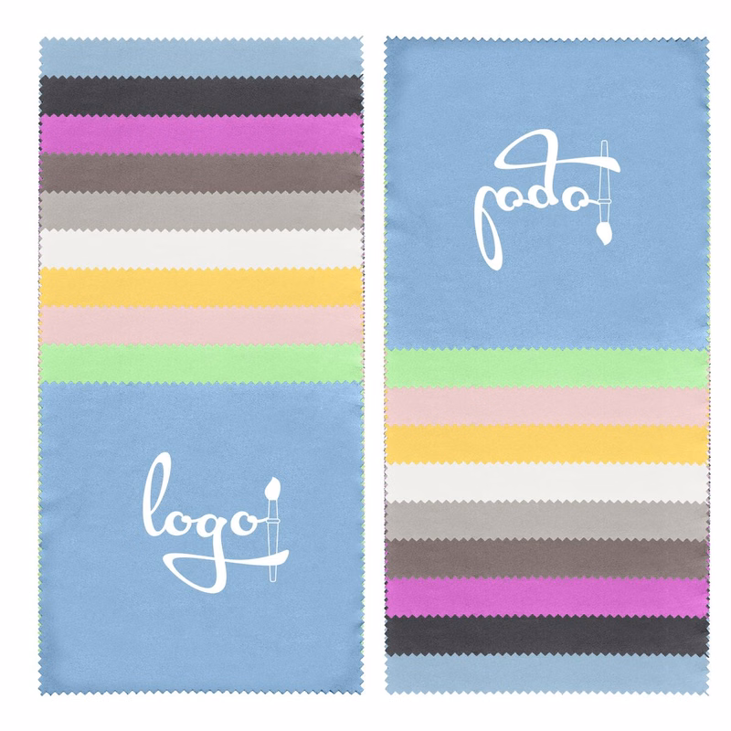 Full Color 220GSM Glasses Microfiber Cleaning Cloth