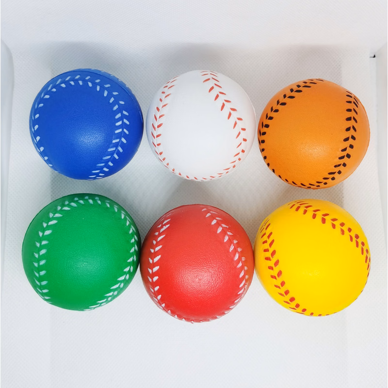 2.5" D Baseball Stress Reliever
