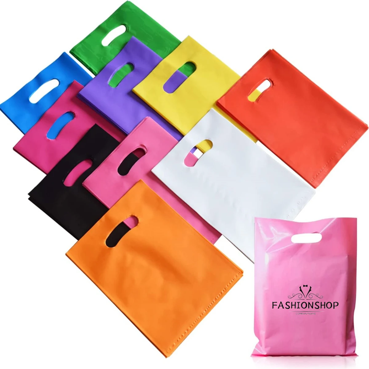 Die-Cut Reinforced Plastic Bags 1