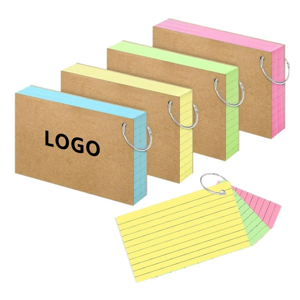 Flash Cards With Binder Ring 1