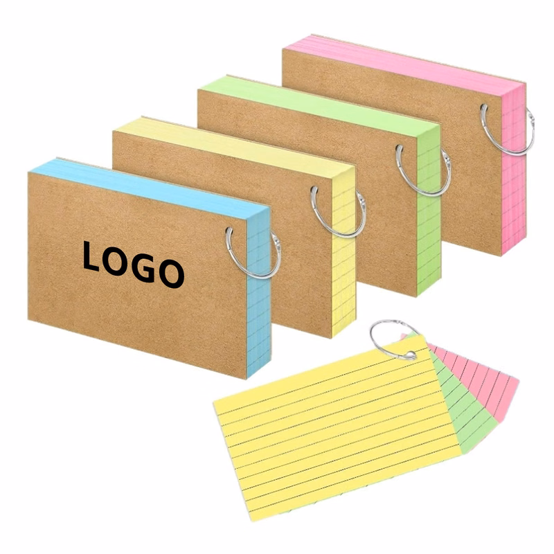 Flash Cards With Binder Ring