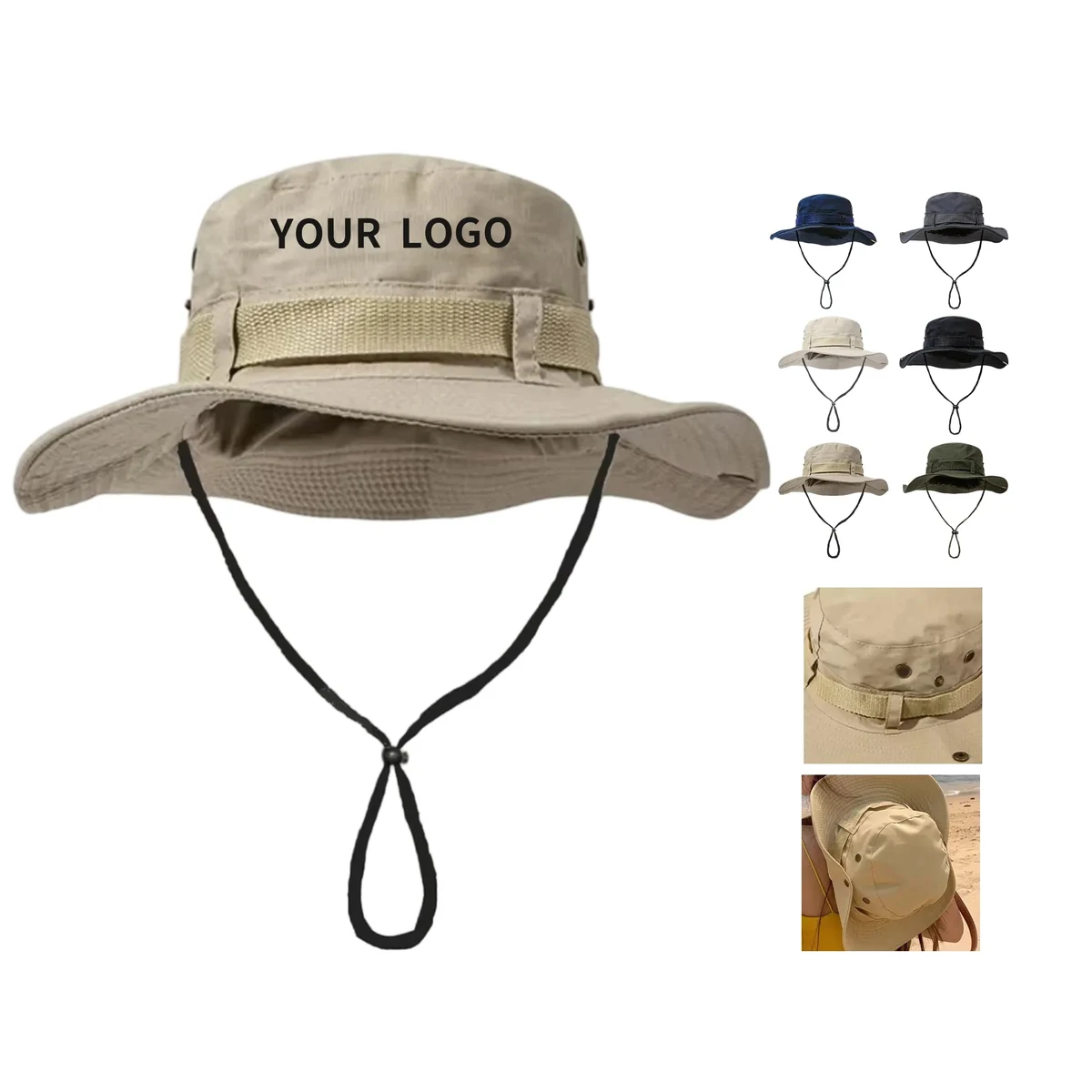 Polyester Fishing Hat 1