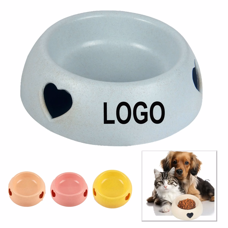 Heart Pet Feeding Bowl