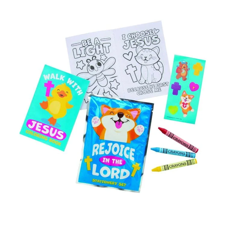 Religious Animal Character Stationery Sets 1