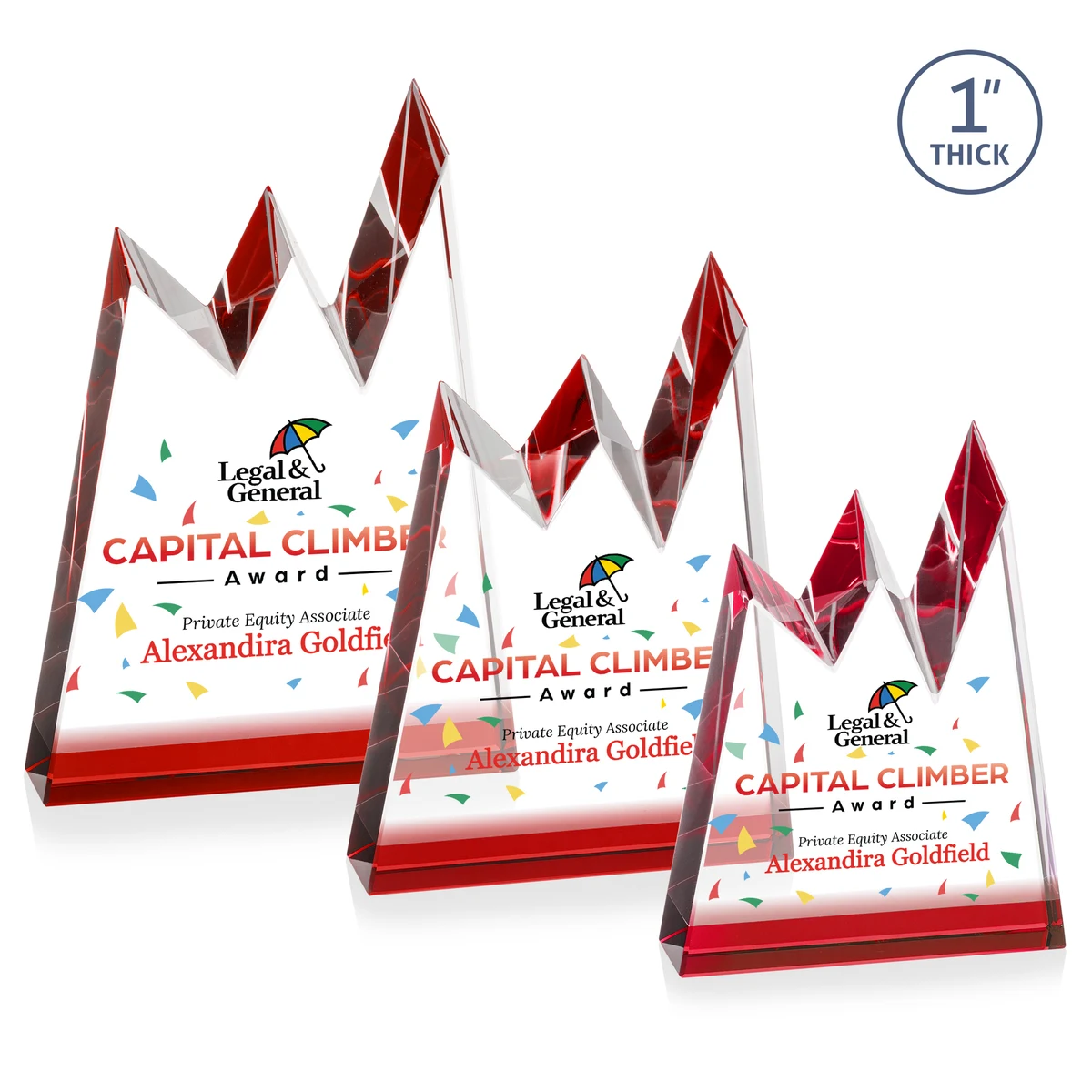 Alpine VividPrint™ Award - Red 1