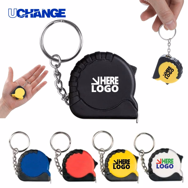 3' Mini Tape Measure Keychain Tool