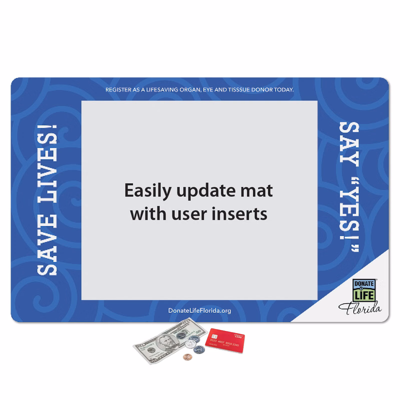Frame-It Flex Heavy Duty Window Counter Mat-11"x17"x1/16"