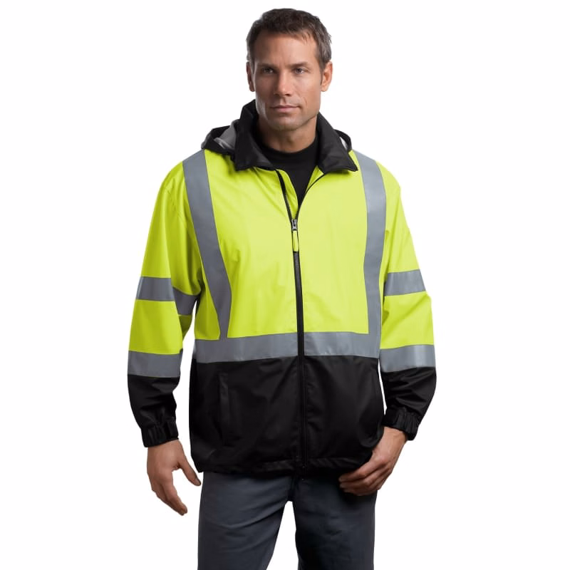 CornerStone - ANSI 107 Class 3 Safety Windbreaker.