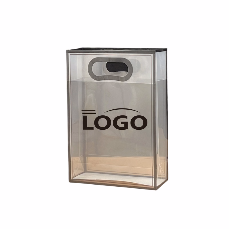 Frosted Transparent Polypropylene Carry Bag