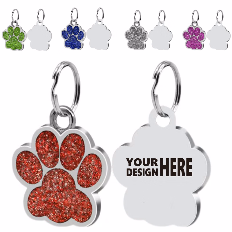 Mirrored Dog Paw Trim