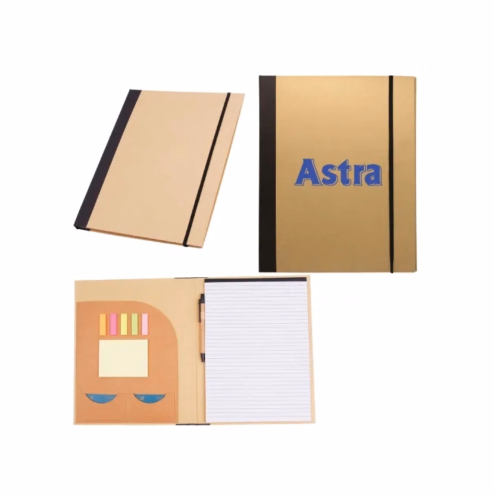 Eco-friendly Notepad with Assorted Sticky Notes (Letter)