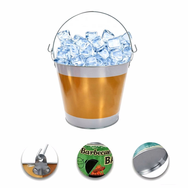 Galvanized Steel Beverage Bucket