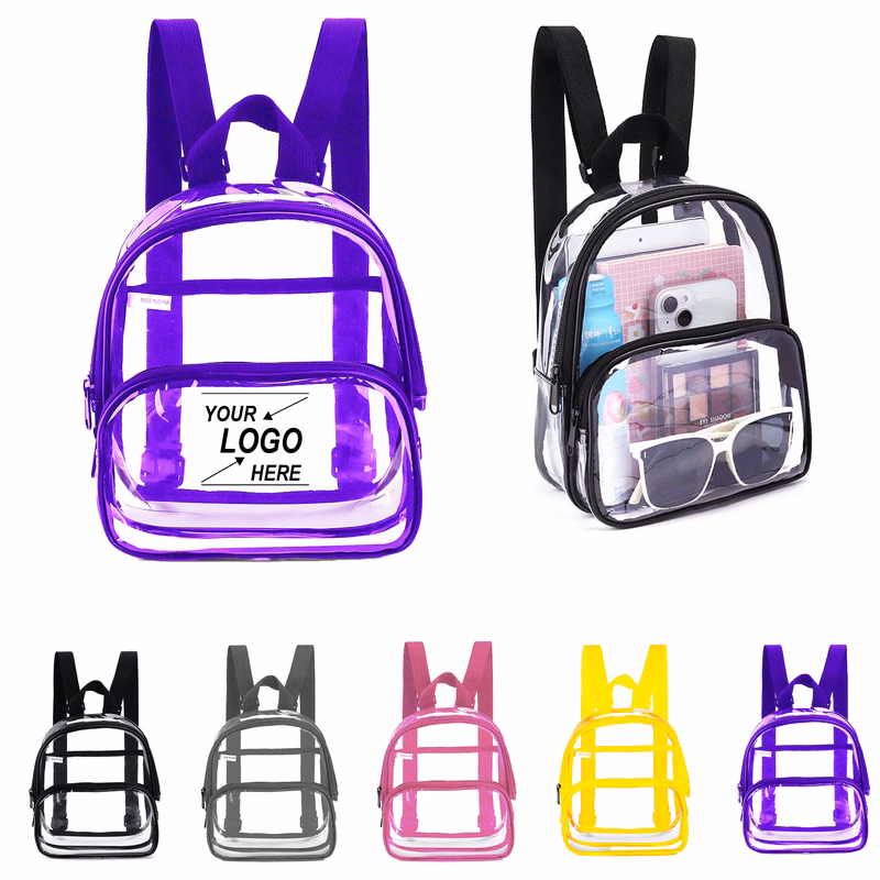 Clear Heavy Duty Security Backpack for School and Work
