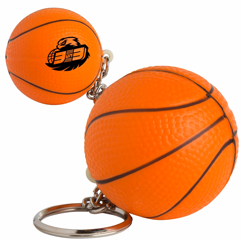 Basketball Keychain Stress Reliever