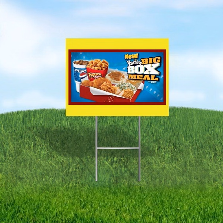 Campaign Coroplast Signs - 24 x 46 - 1-Sided
