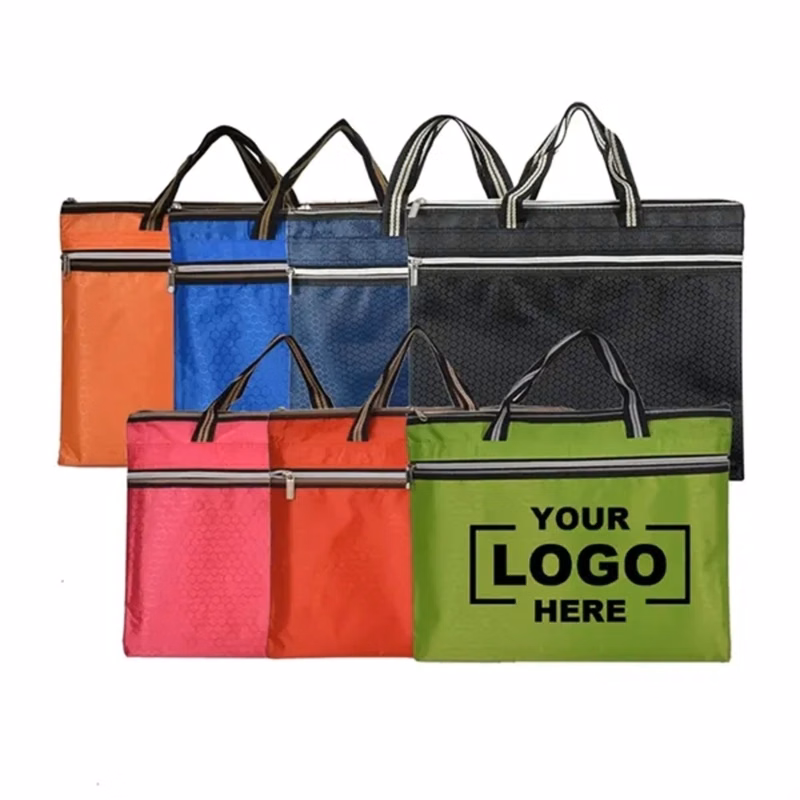 Waterproof Document File Zipper Tote Bag