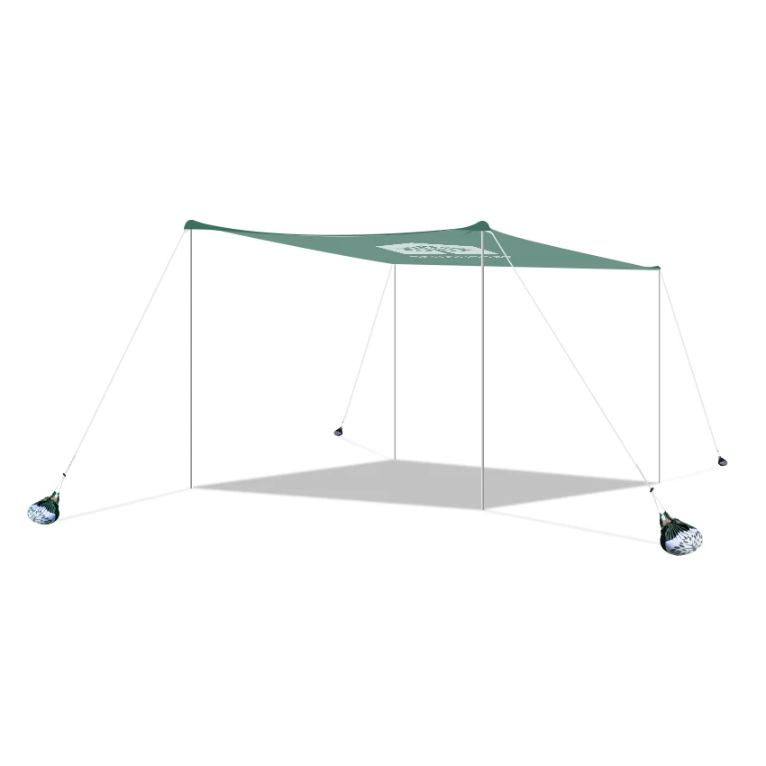 108" X 108" Portable Sunshade 1