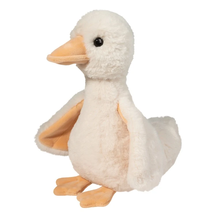 Ginnie Cream Goose Soft Stuffed Animal 1