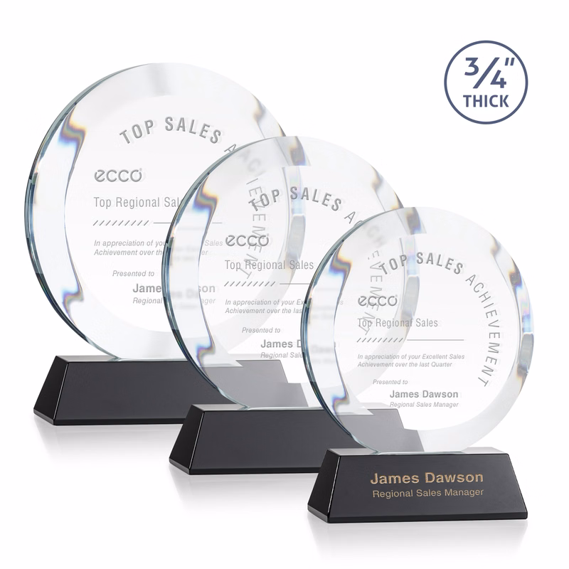 Gibralter Award on Newhaven Base - Black