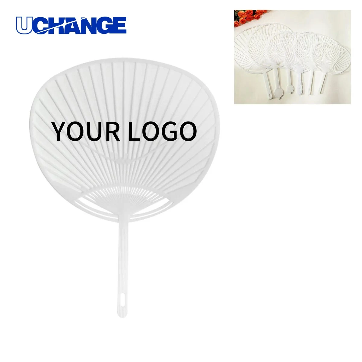 Portable Plastic Hand Fan for Summer 1
