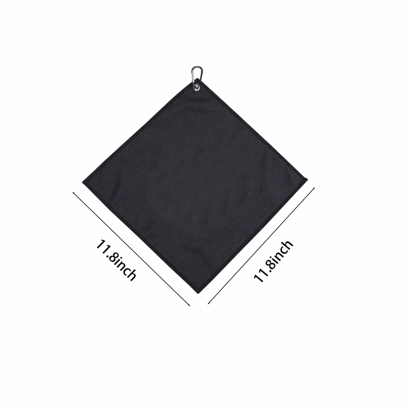 Customizable Golf Towel with Buckle MOQ 100 PCS