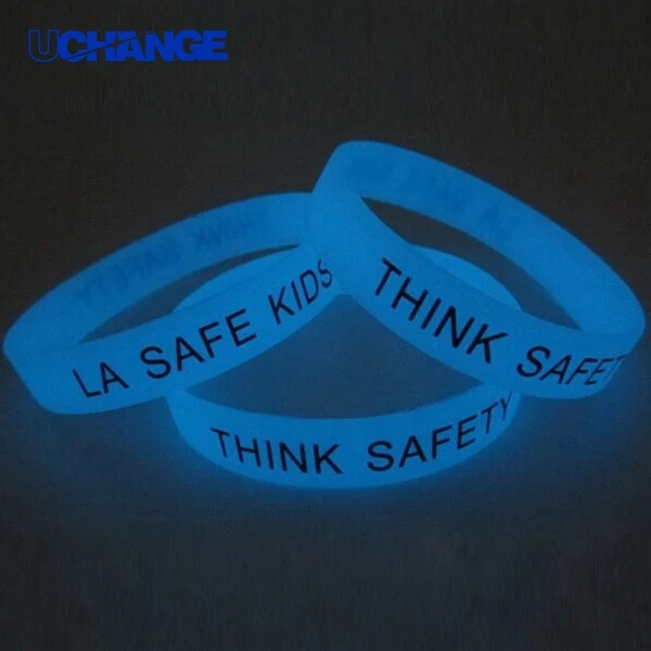 Glowing Silicone Bracelet Light-Up Style for Parties 1