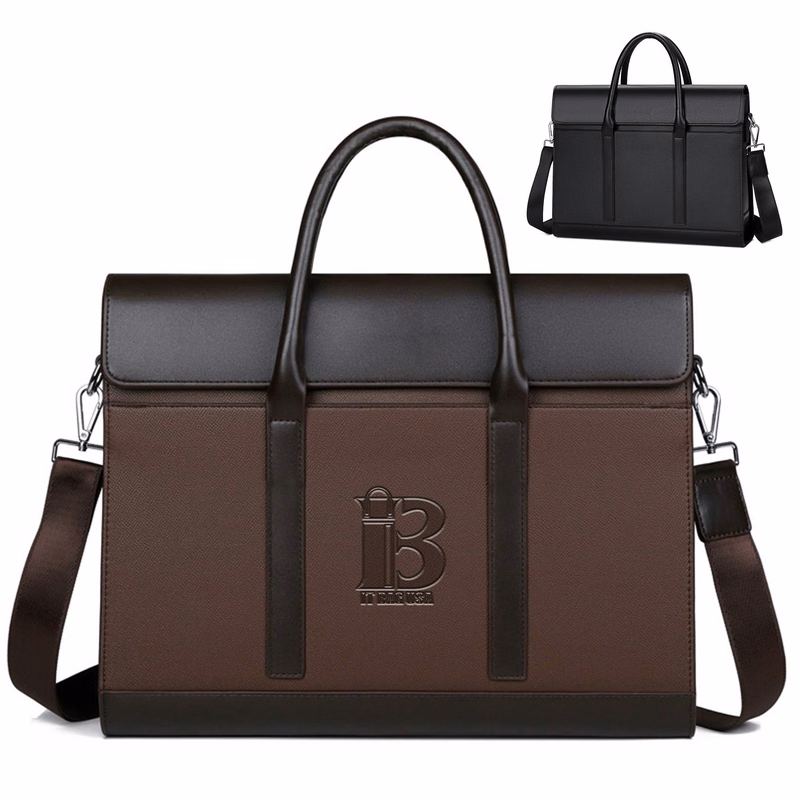 Pu commercial high-capacity messager cross-body bag