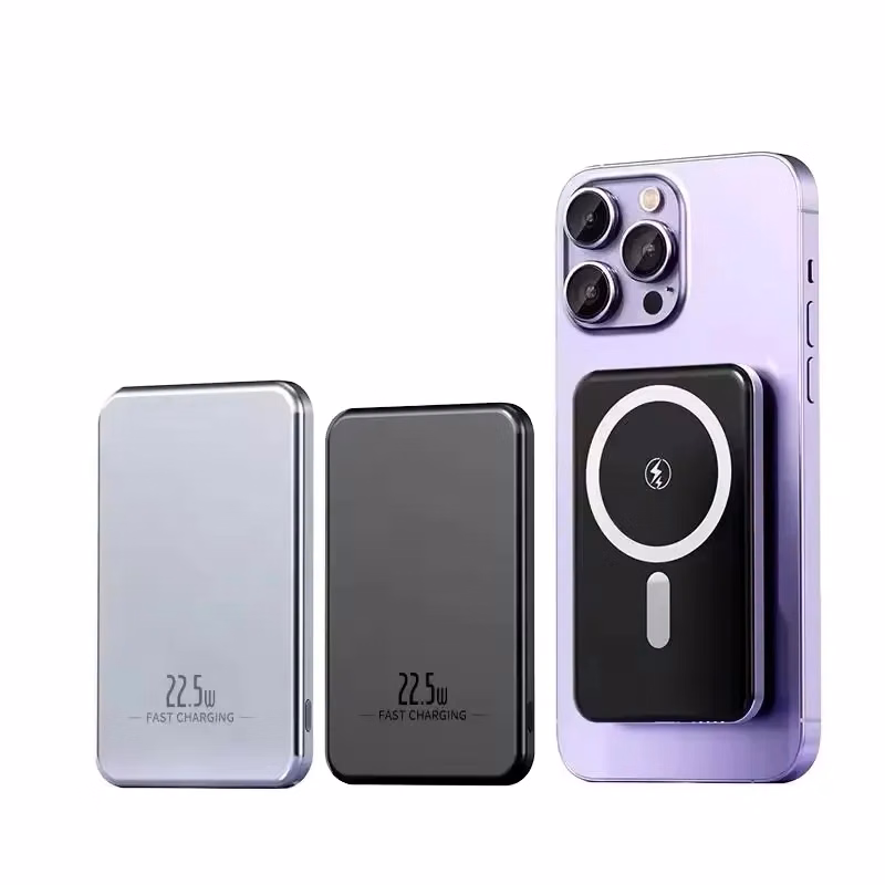10000mAh Magnetic Power Bank Wireless Portable Charger