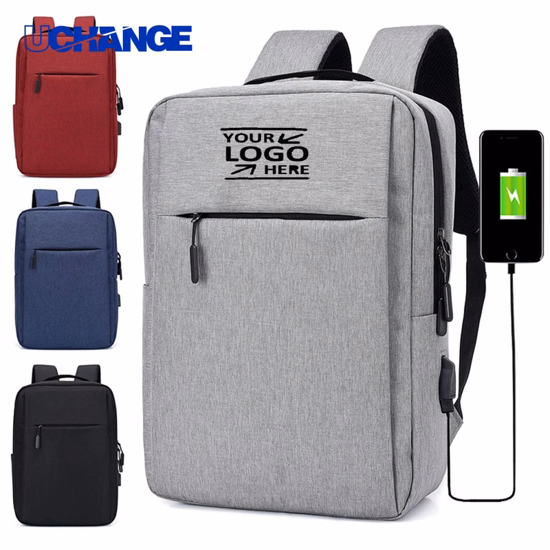 Business USB Slim Laptop Backpack Organizer