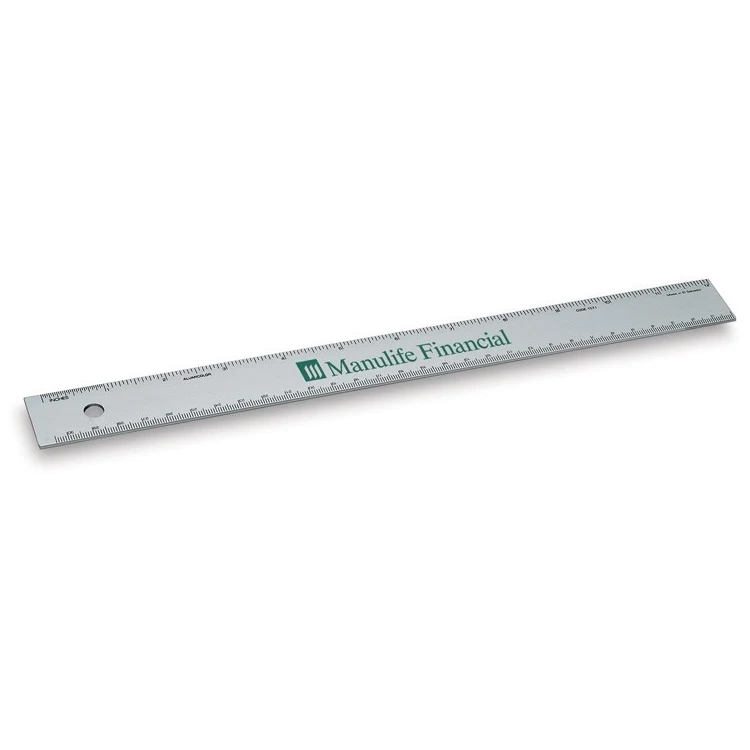 12" Non-slip Straight Edge Aluminum Ruler 1
