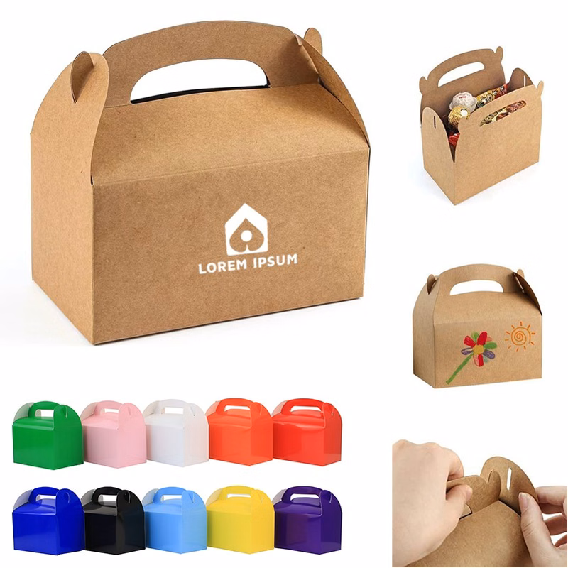 Custom Party Favor Packaging Goodie Bag Pillow Candy Boxes