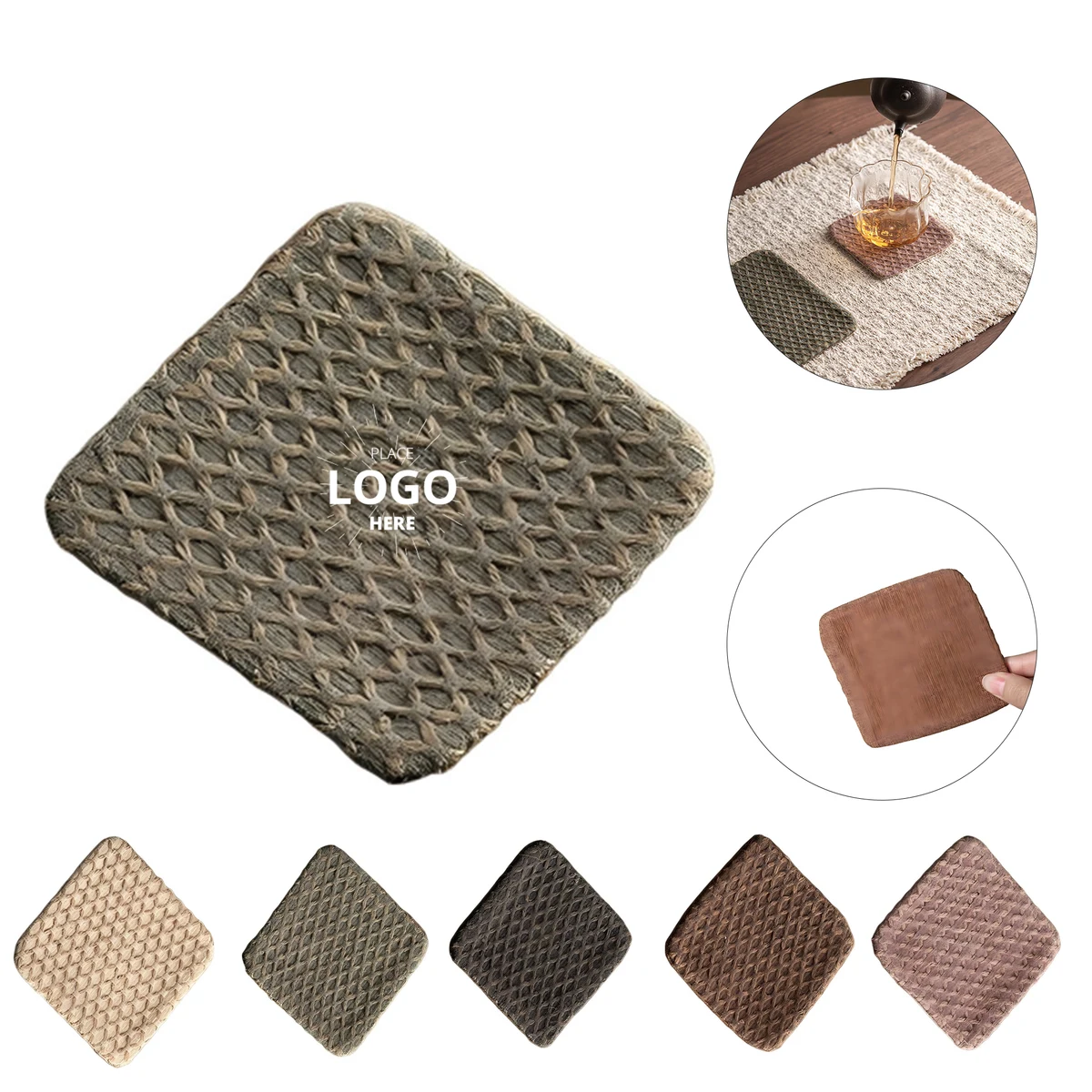Linen Coaster 1
