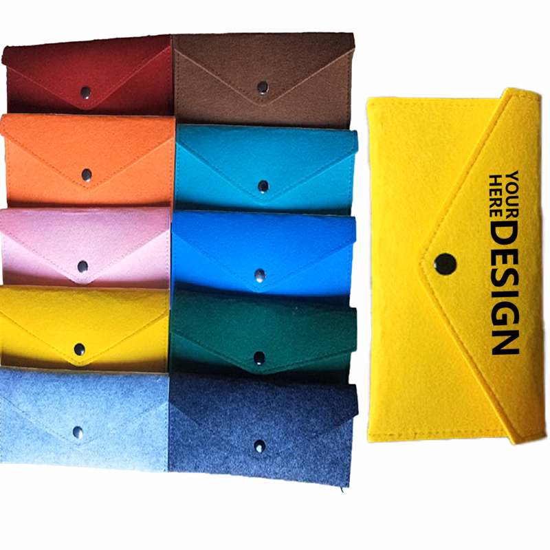 Felt Document Storage Pouch