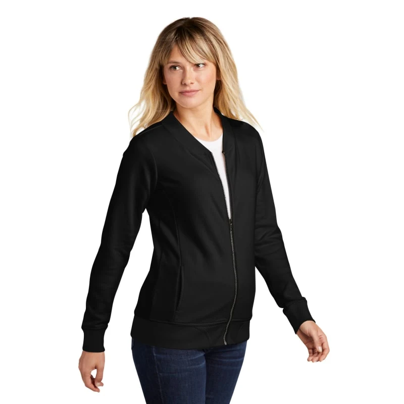 Sport-Tek Women's Lightweight French Terry Bomber 1