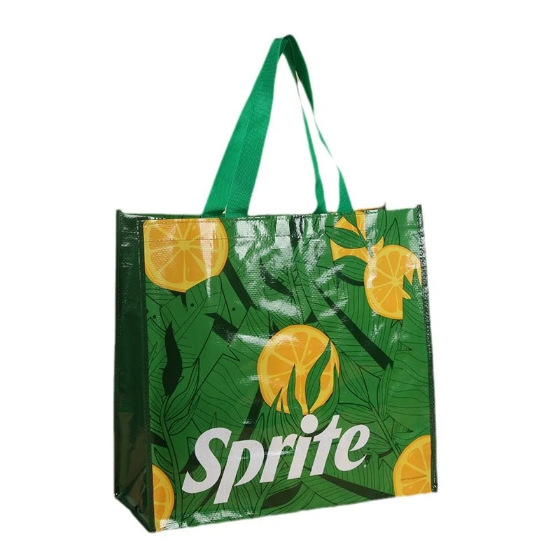 Laminated Woven Custom Promotional Tote Bag 1