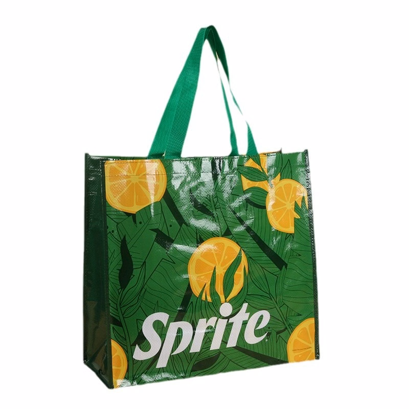 Laminated Woven Custom Promotional Tote Bag