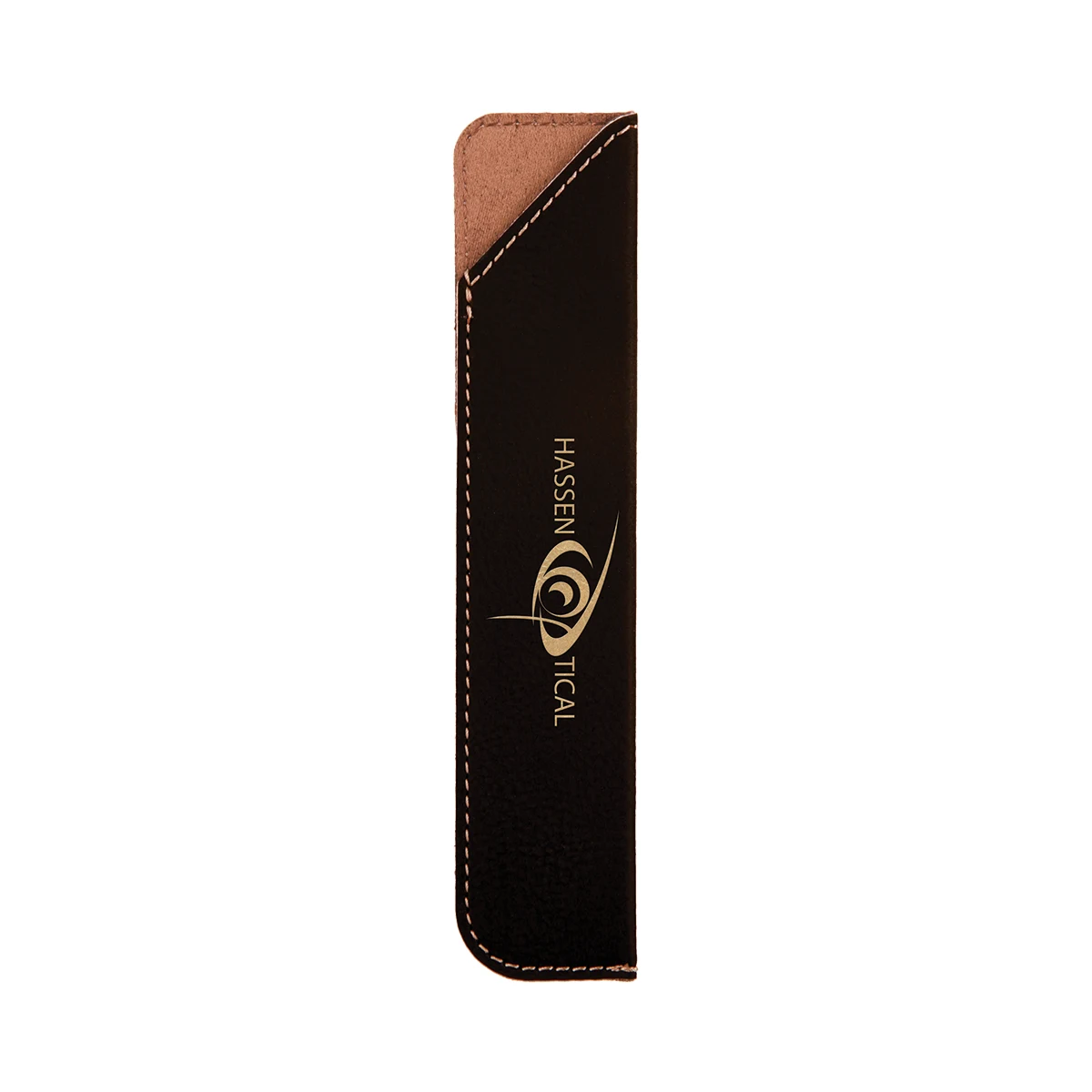 Black/Gold Leatherette Pen Sleeve 1