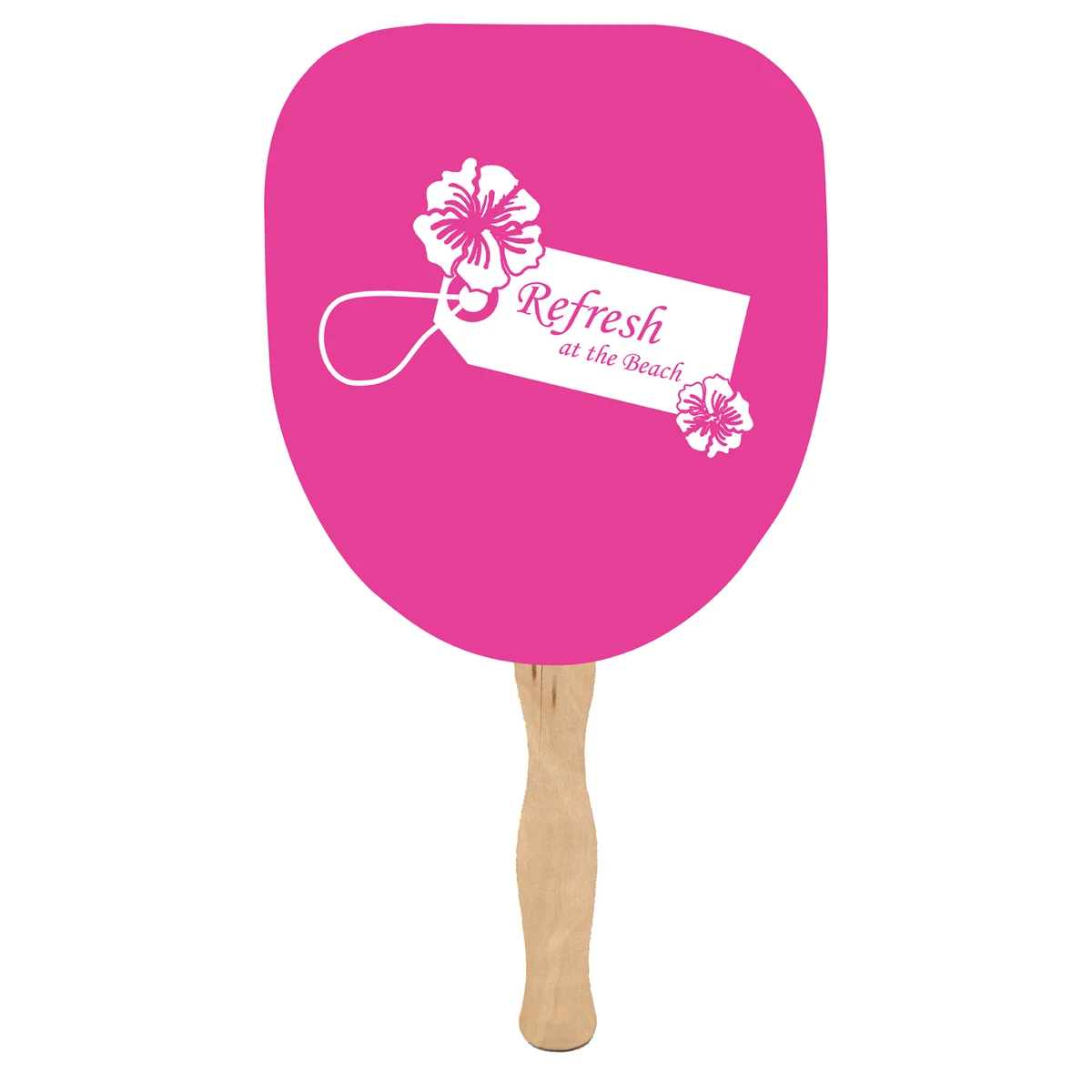 Single Side Palm Leaf Shaped Fan 1