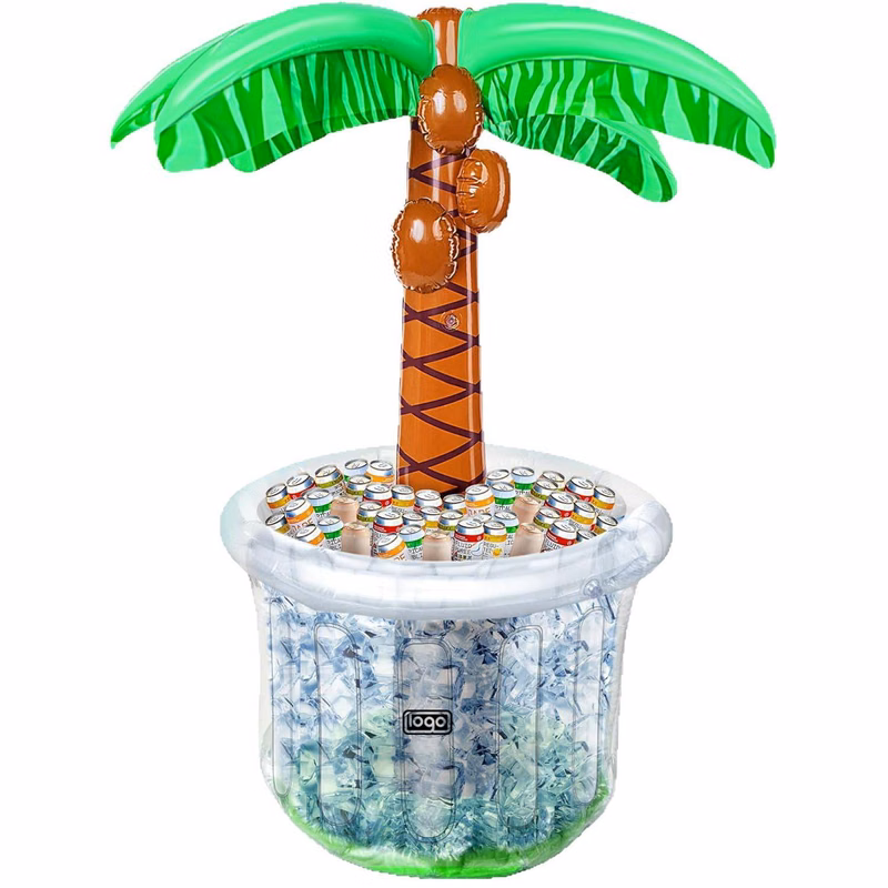 Inflatable Palm Tree Drink Cooler - Customized & Party-Ready