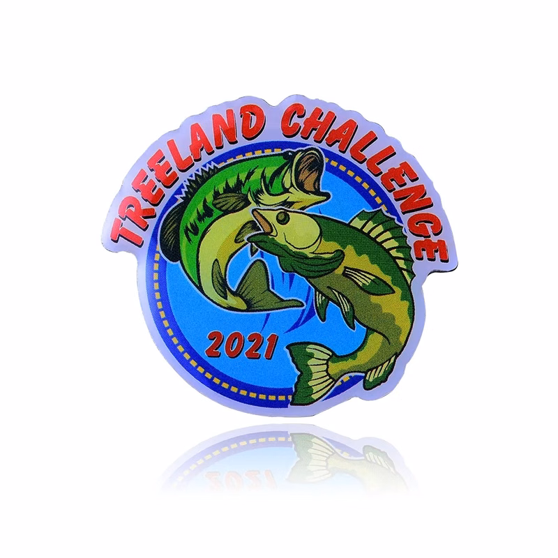 2" Stainless Steel Printed Pin
