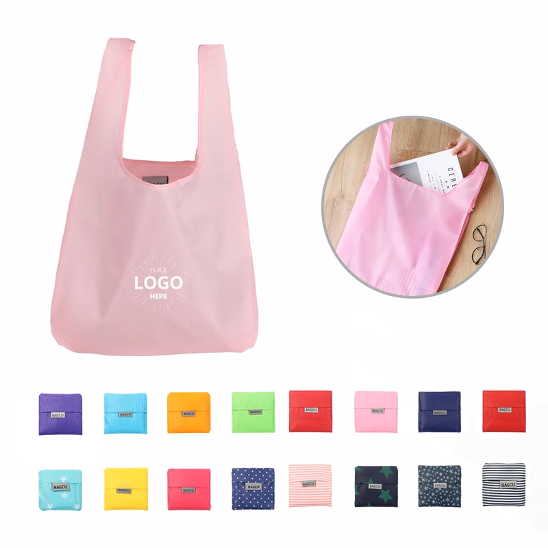 Folding Shopper Tote Bag