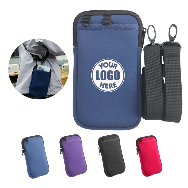 Neoprene Crossbody Phone Pouch Bag 1