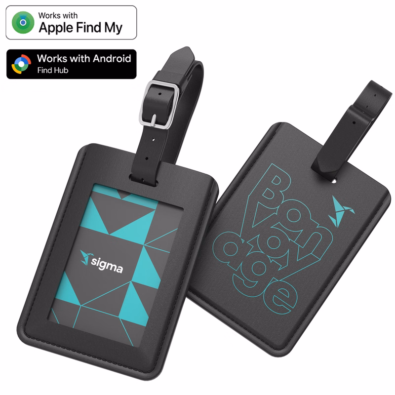 PowerTag Travel: Smart Luggage Tag with Apple Find My and Google's Find Hub