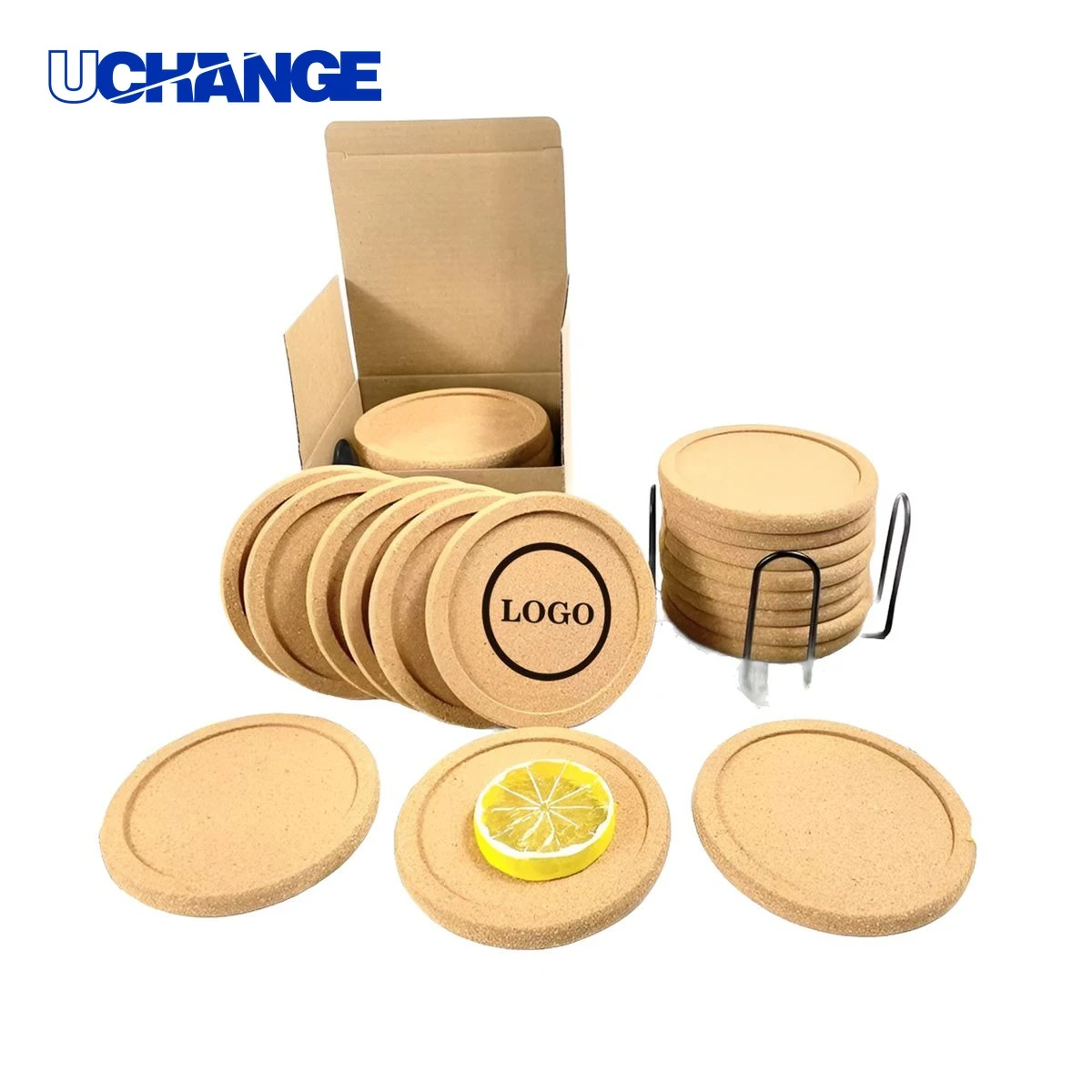 Custom Eco-Friendly Cork Coaster Mat 1