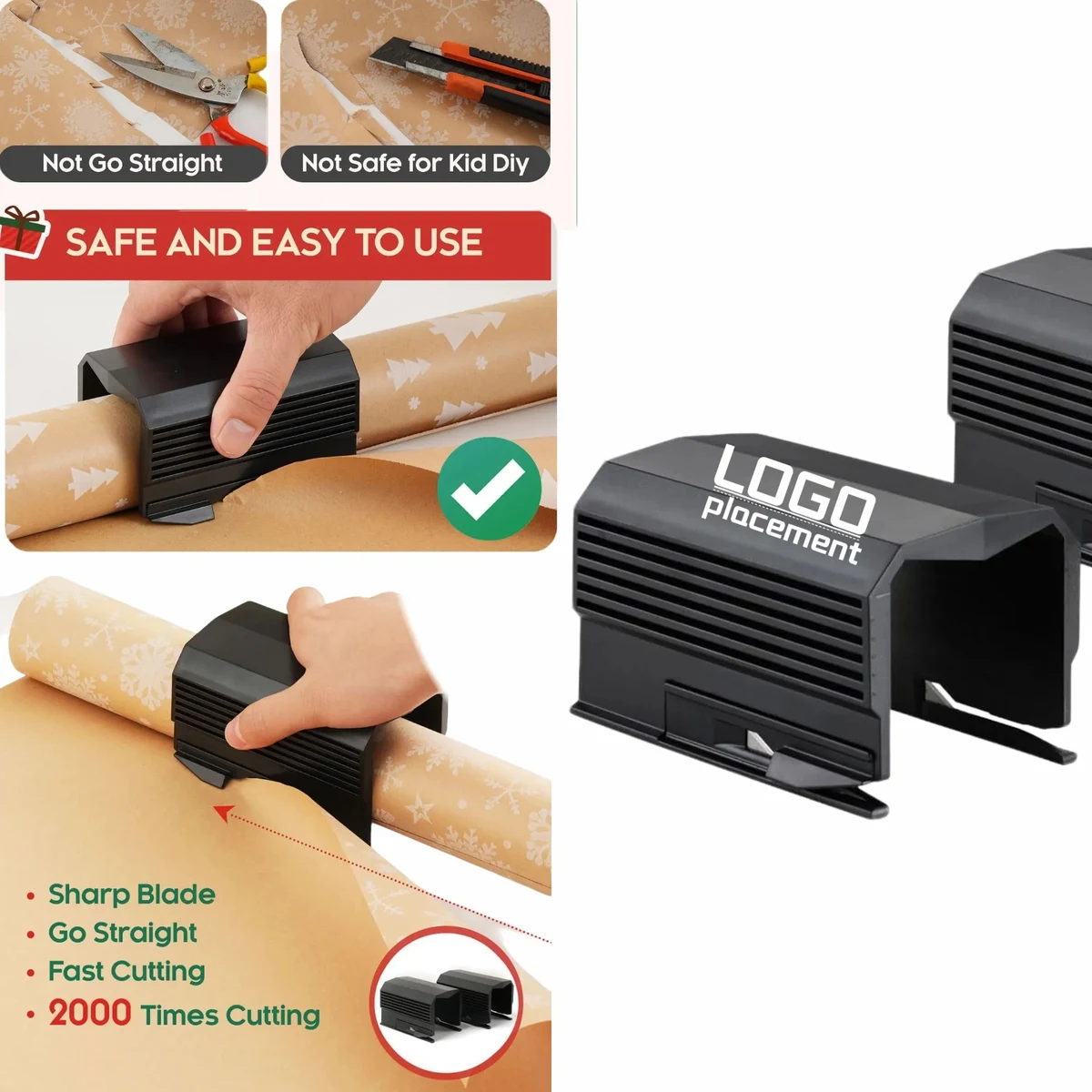 Christmas Wrapping Paper Cutter 1